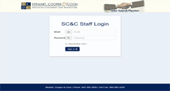 Desktop Screenshot of admin.stewartcoopercoon.com